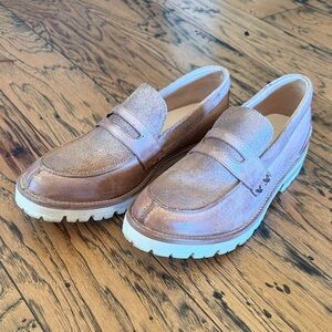 Bed Stu Tan Leather Loafers